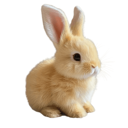 Tdtopic Rabbit Toy Jucărie de pluș de simulare pentru copii